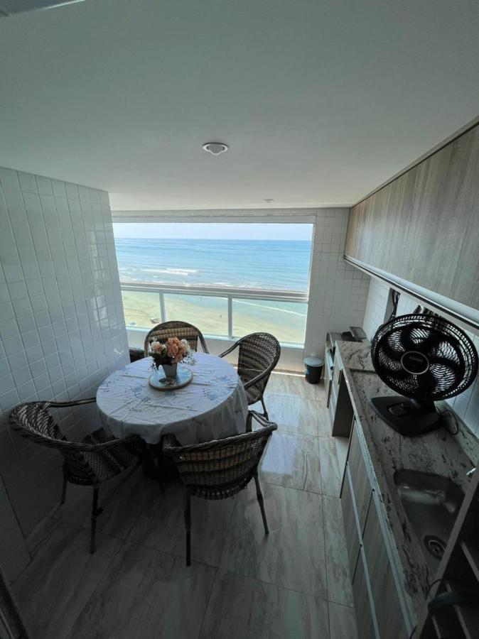 Com Vista O Mar Pe Na Areia Apartment Mongagua